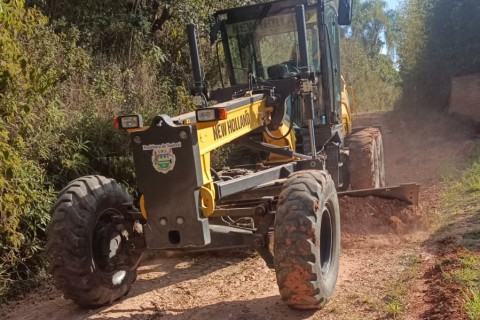 Prefeitura de Taubate  inicia serviços de manutenção no Pinheirinho, na zona rural